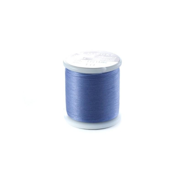 Bobine de 50 m mtres fil spécial miyuki beading nylon bleu clair - Photo n°1