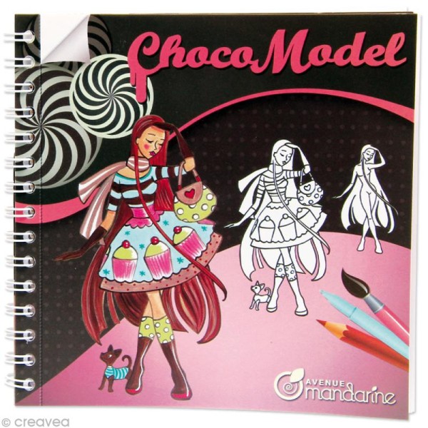 Cahier de stylisme Choco - 100 pages - Photo n°1