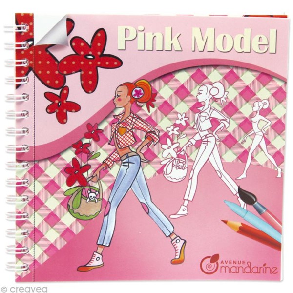 Cahier de stylisme Pink - 100 pages - Photo n°1