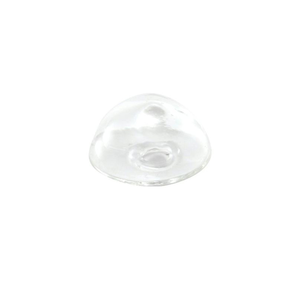 Dôme oval en verre 25x20mm + tr5mm - Photo n°1