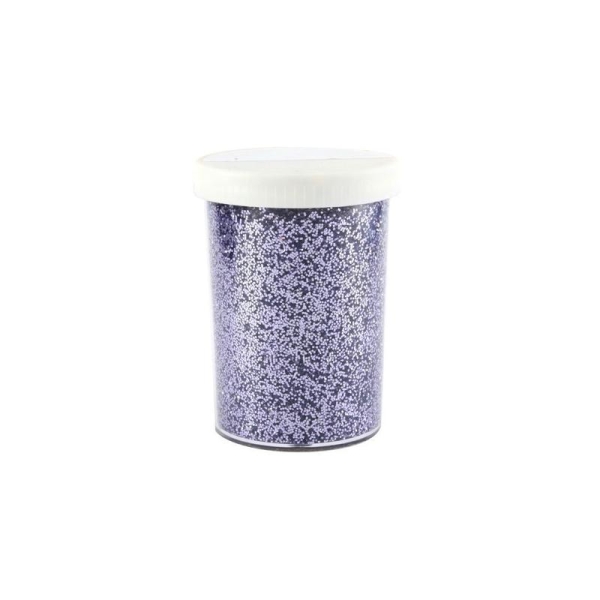 Pot 115grs poudre Glitter 0.6 mm lila - Photo n°1