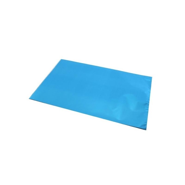 Emballage cadeau 10x15 mm turquoise mat métallisé x10 - Photo n°1