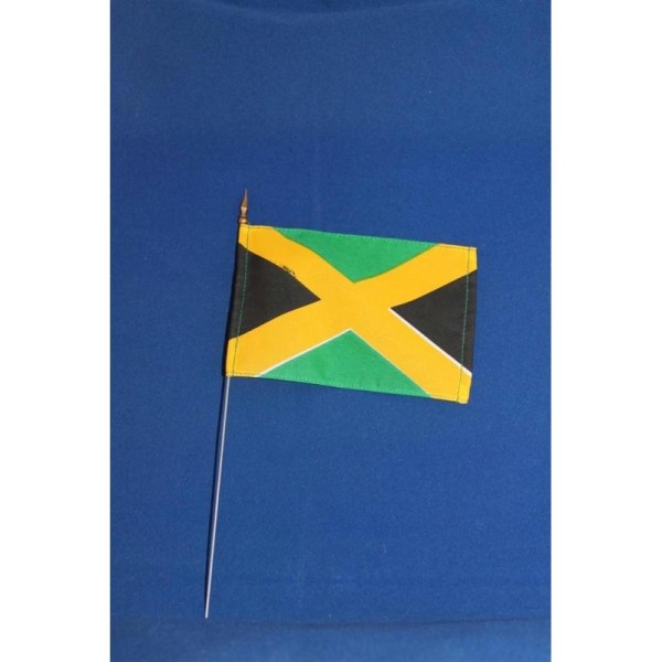 Drapeau de la Jamaïque en tissu drapeau de table - Photo n°1