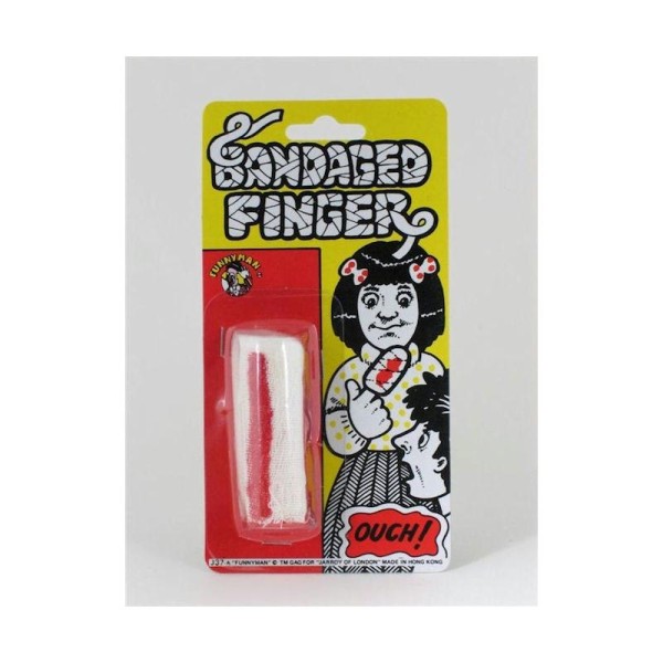 Bandage ensanglanté pour le doigt petite taille pour doigts fins - Photo n°1