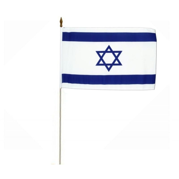 1 Drapeaux Israël drapeau de table en tissu - Photo n°1