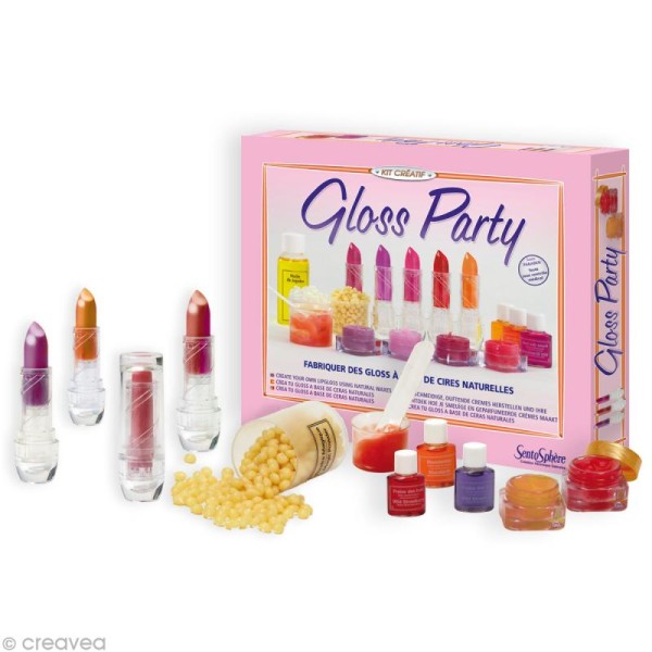 Gloss party Laboratoire créatif - baumes et brillants à lèvres