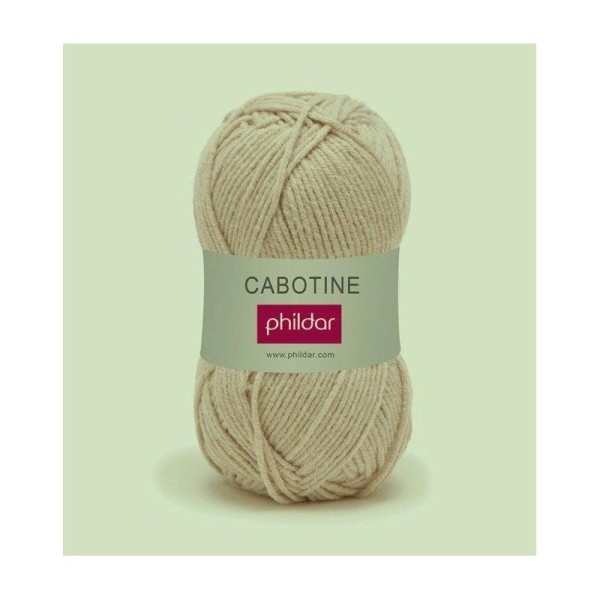 Cabotine sable coton phildar - Photo n°1