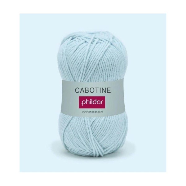 Cabotine azur coton phildar - Photo n°1
