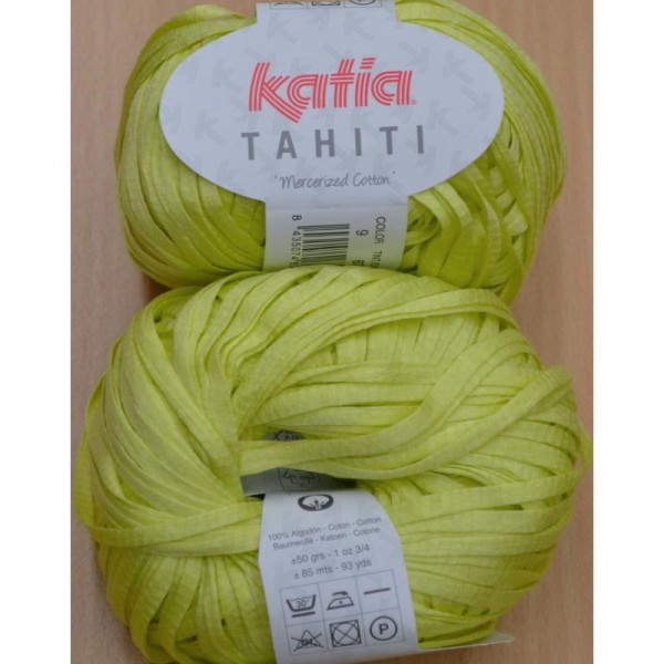 Tahiti couleur 9 Coton Katia - Photo n°1