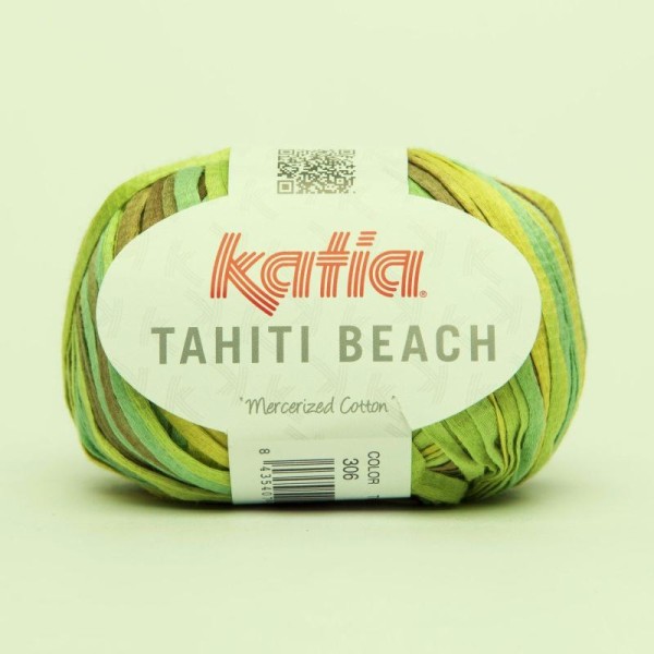 Tahiti beach Couleur 306 Coton Katia - Photo n°1