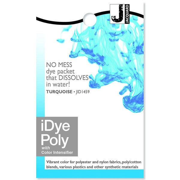 Teinture Polyester iDye Poly - Bleu turquoise - 14 g - Photo n°1