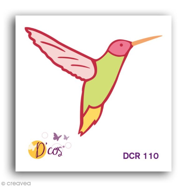 Die D'COS Colibri - 4,5 x 4 cm - Photo n°1