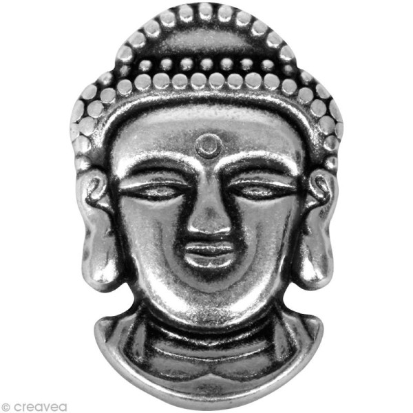 Breloque métal Bouddha 21 mm - Photo n°1