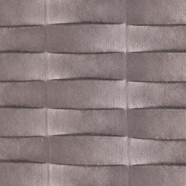 Coupon simili cuir rectangle natté nacré, 60 x 139 cm - Acier - Photo n°2
