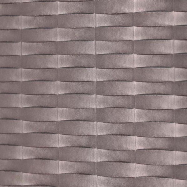 Coupon simili cuir rectangle natté nacré, 60 x 139 cm - Acier - Photo n°1