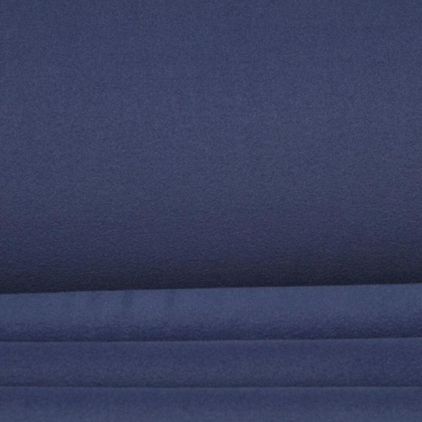 Tissu polaire uni - Bleu - Photo n°1
