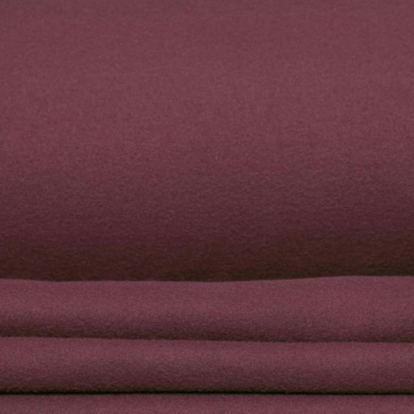 Tissu polaire uni - Violet cabernet - Photo n°1