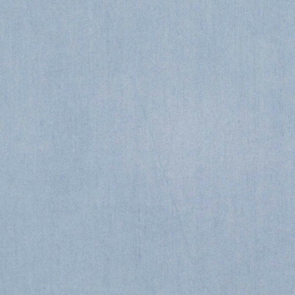 Tissu chambray viscose uni - Bleu clair - Photo n°1