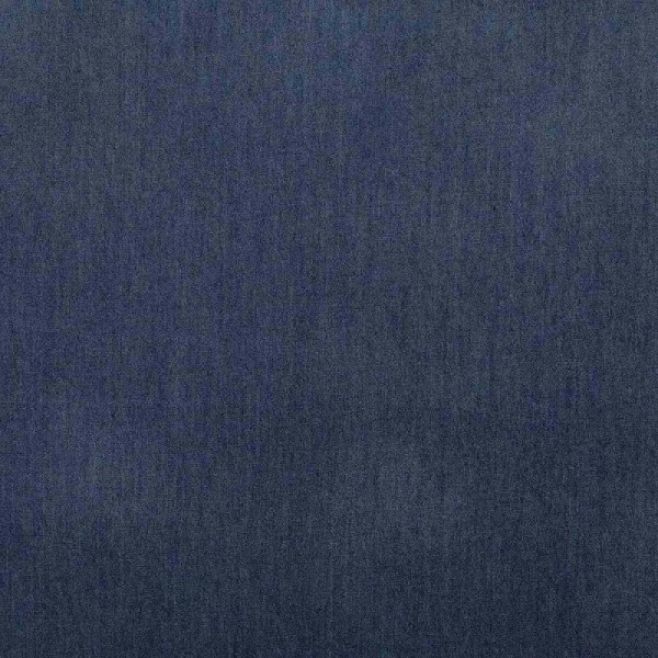 Tissu chambray viscose uni - Bleu brut - Photo n°1