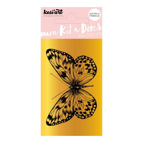 Foil – Kit à dorer - Papillon - Kesi'Art - Photo n°1
