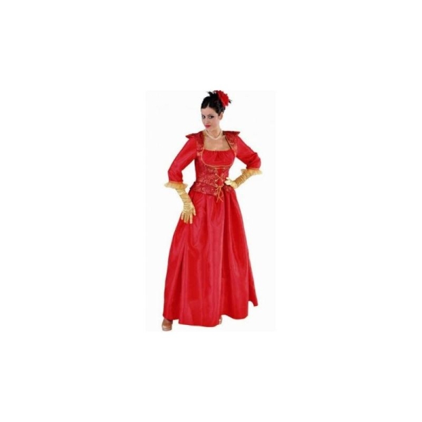 Déguisement Marquise Rouge Adulte Deluxe_ Taille XL - Photo n°1