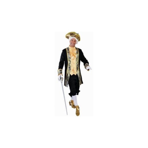 Costume Déguisement Marquis Baroque Deluxe Adulte_ Taille S - Photo n°1