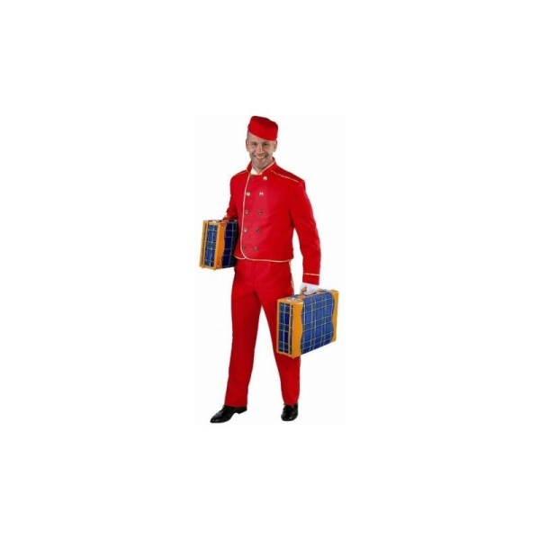 Déguisement Bellboy groom d'hÃ´tel homme luxe_ Taille XS - Photo n°2