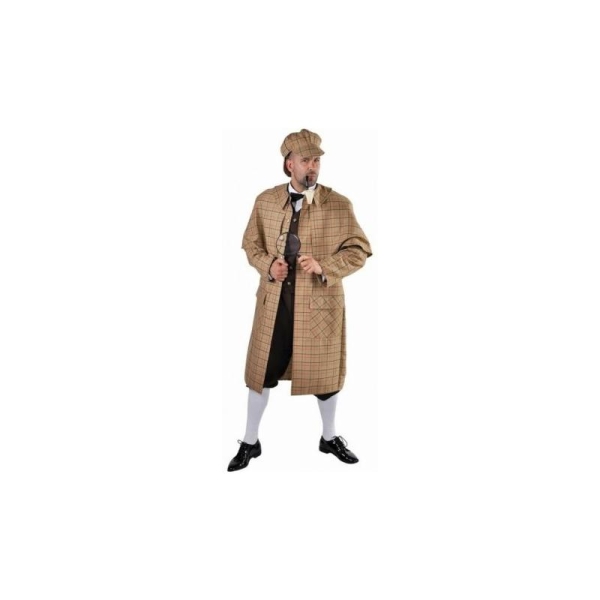 Costume Déguisement Sherlock Holmes Homme luxe_ Taille S - Photo n°1