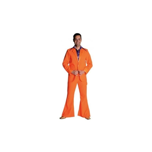 Déguisement disco orange homme 70's luxe_ Taille XL - Costumes homme -  Creavea