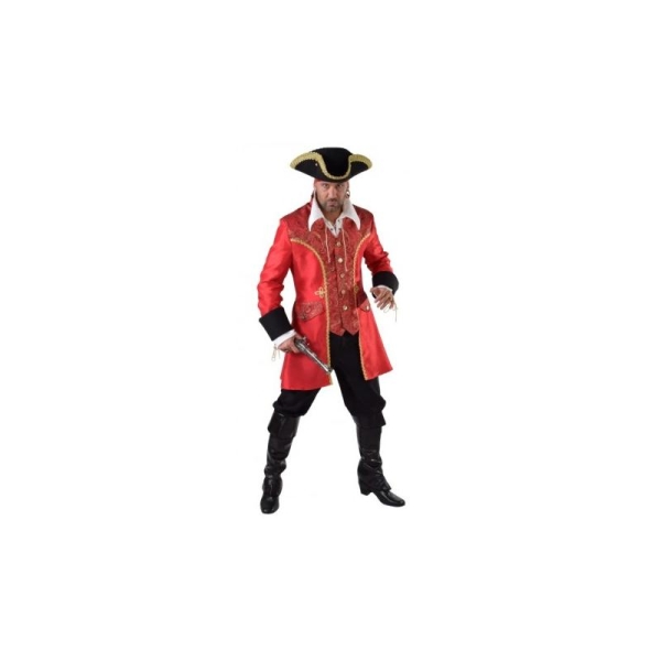 Déguisement capitaine crochet pirate homme luxe_ Taille S - Photo n°2