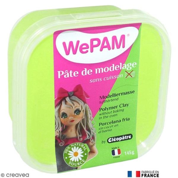 Porcelaine froide à modeler WePAM Anis 145 g - Photo n°1