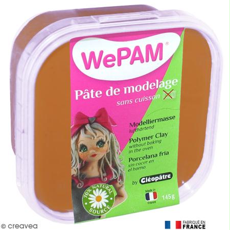 Porcelaine froide à modeler WePAM Caramel 145 g