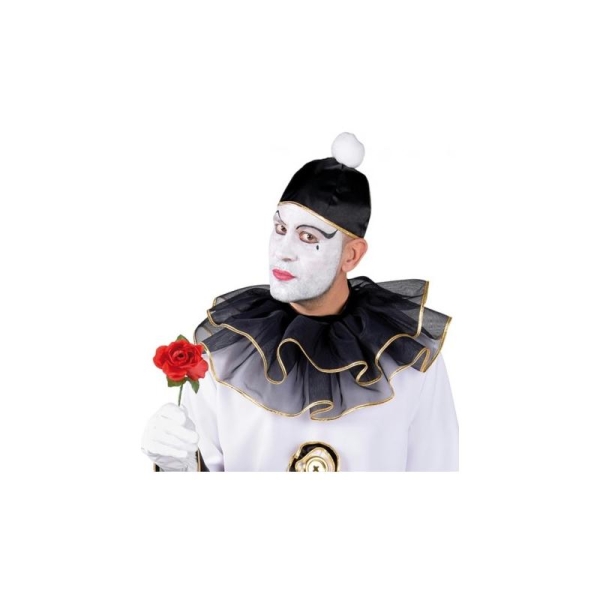Chapeau Pierrot homme luxe - Photo n°1