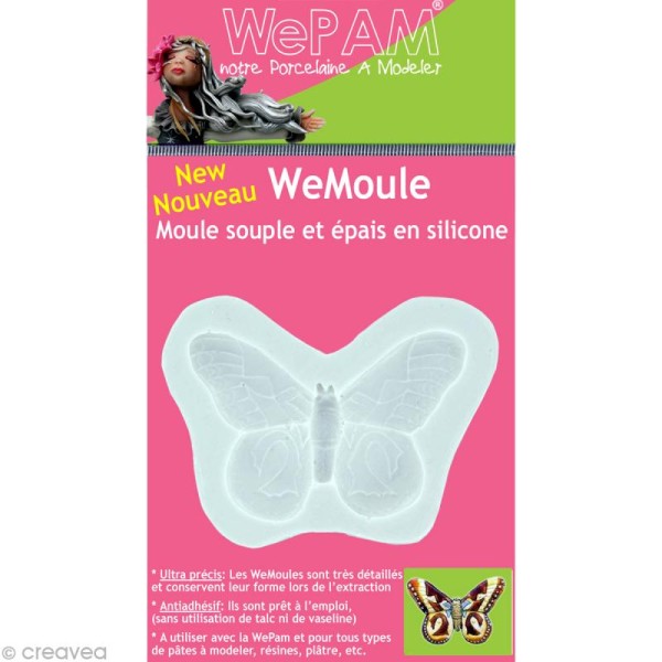 Moule silicone WePAM Papillon géant - Photo n°1