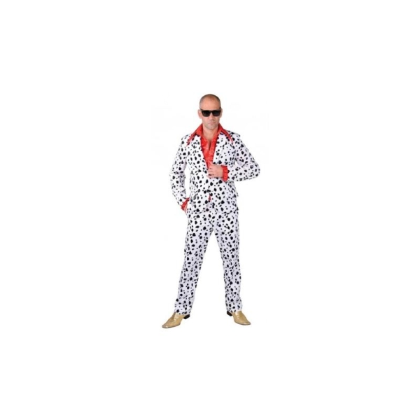 Déguisement Costume Dalmatien homme luxe_ Taille M - Photo n°1