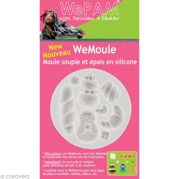 Moule silicone WePam - Matriochka et ses gourmandises - Photo n°1
