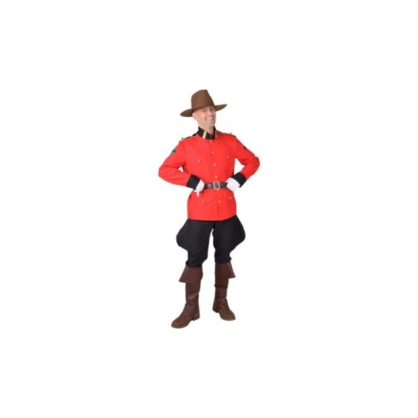 Déguisement police montée Canada homme luxe_ Taille XXL - Photo n°1