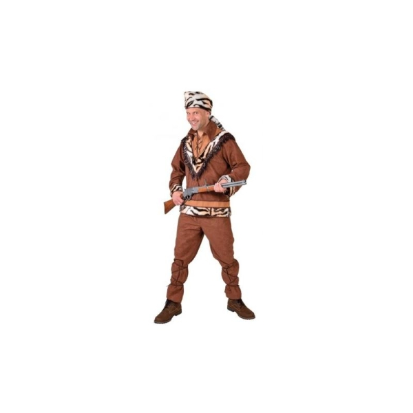 Déguisement Davy Crockett homme luxe_ Taille M - Photo n°1