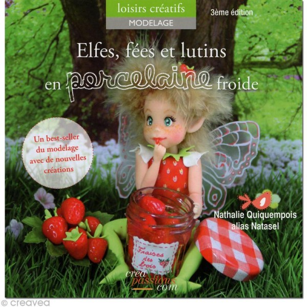 Livre Elfes Fées et Lutins en porcelaine froide par Natasel Edition n°3 - Photo n°1