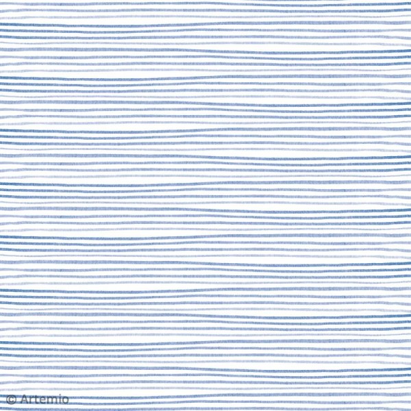Papier Scrapbooking Artemio - Blue ethnic - 30,5 x 30,5 cm - 40 pcs - Photo n°4