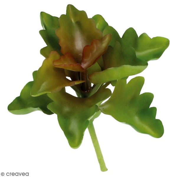 Plante artificielle - Kalanchoe longiflora - Plastique - 12 x 7 cm - Photo n°1