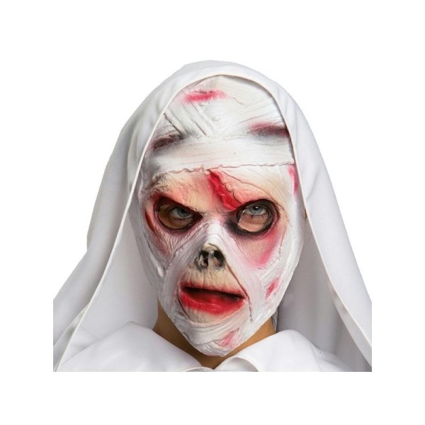 Masque en latex de momie sanglante - Photo n°1