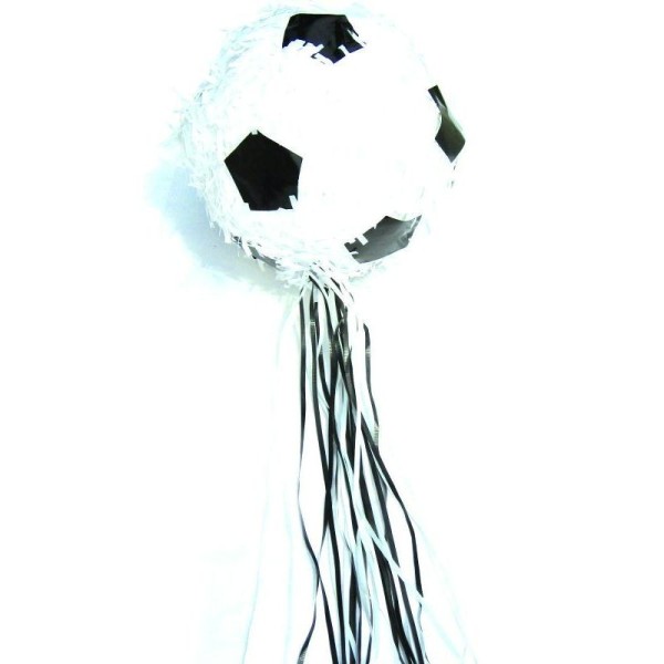 Pinata Ballon de football à suspendre ou à poser 21 cm environ - Photo n°1
