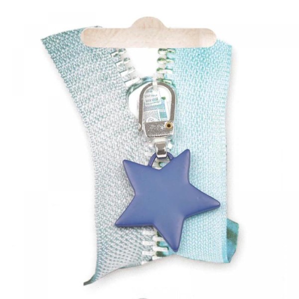 Tirette étoile - Bleu mat - Photo n°1