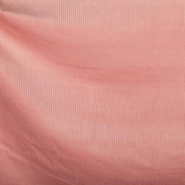 Tissu velours grosses côtes - Rose - Oeko-Tex® - Photo n°2