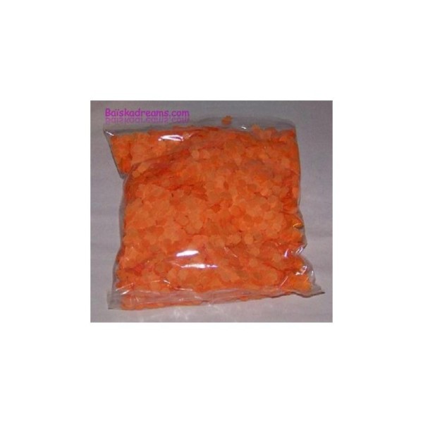 Confettis Orange Fluo de Luxe 100g - Photo n°1