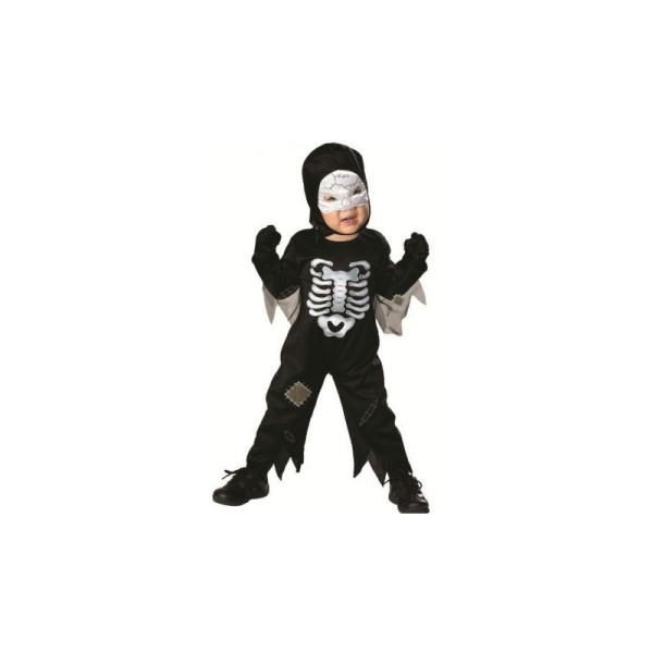 Déguisement squelette bébé Halloween Taille 1/2 ans - Photo n°1