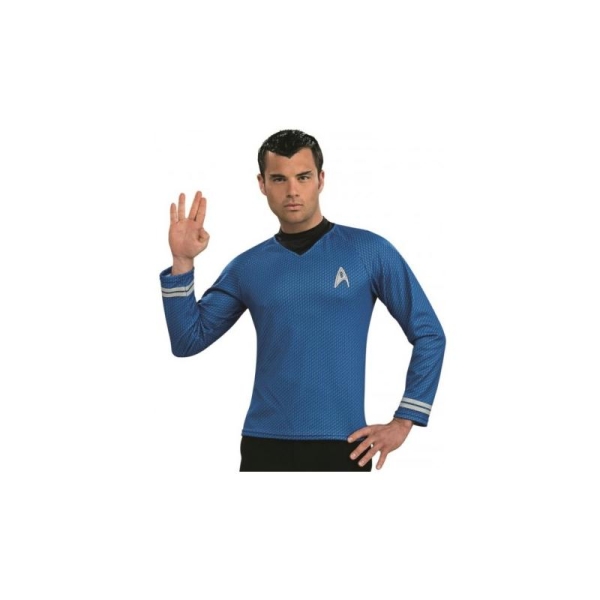 Déguisement Spock Star Trek bleu homme_Taille M - Photo n°1