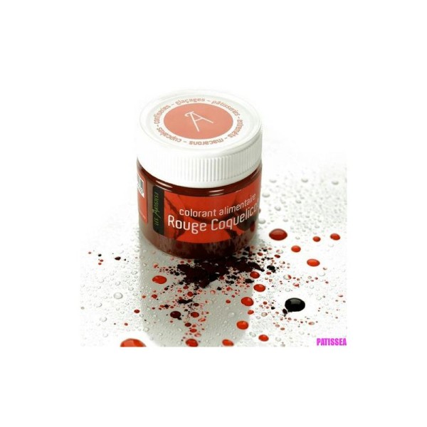 Colorant alimentaire Rouge Coquelicot - Photo n°1