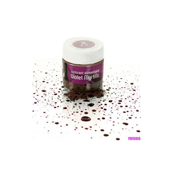 Colorant alimentaire Violet Myrtille - Photo n°1